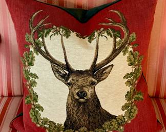 New European Winter Chalet Down Pillow