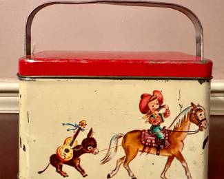 Vintage 1940's Bubble Gum Tin