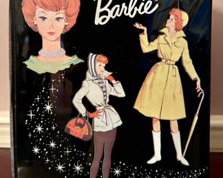 Vintage Barbie Case & Clothing