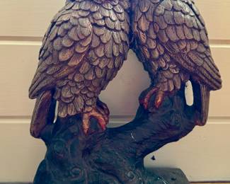 Vintage Owl Statue