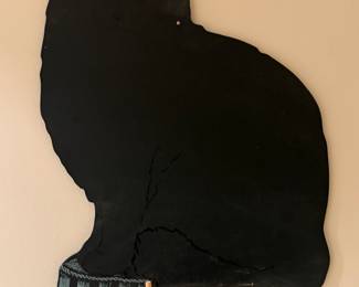 Black Cat Chalkboard