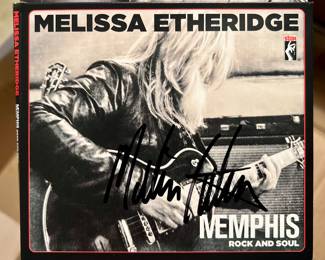 Autographed Melissa Etheridge CD