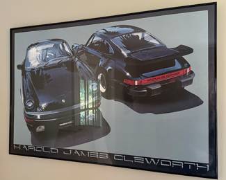Harold James Cleworth Framed Poster