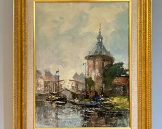 Oil on Canvas, Signed