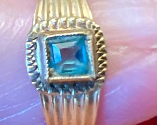 10K Gold Baby Ring