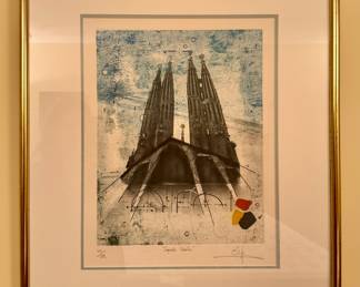 "Sagrada Familia," Signed & Numbered