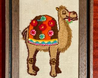 "Camel" Needlepoint