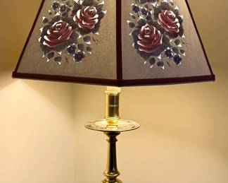 Virginia Metalcrafters Brass Lamp 