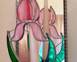 Stained Glass Wall Sconce