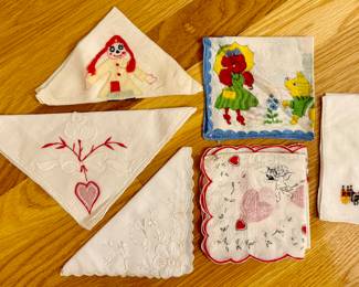Vintage Handkerchiefs 