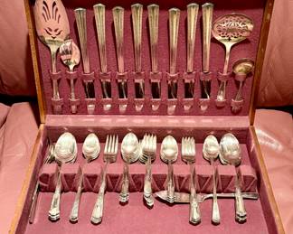Silverplate Flatware Set