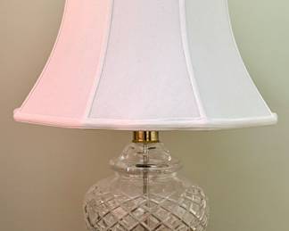 (2) Crystal Table Lamps
