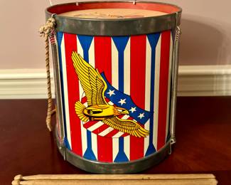 Vintage Ohio Art Co. Drum