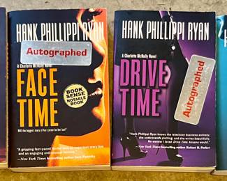 Autographed Hand Phillippi Ryan Books