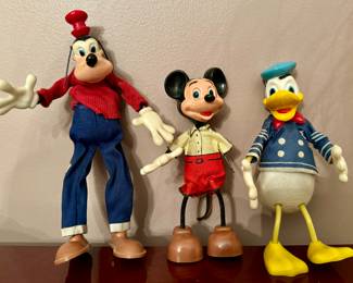 Marx Bendable Figurines