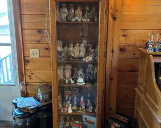 Curio Cabinets and HUGE Doll Collection 