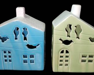 Ashland Garden Collection Votive Birdhouses 