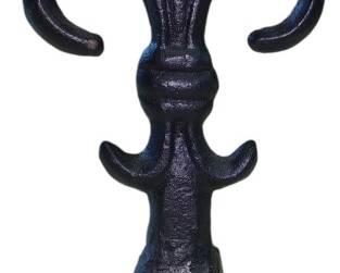 Fleur De Lis Cast Iron Decor 