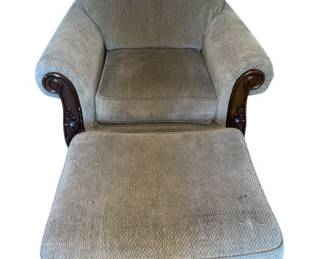 Ashley Lanett Chair Ottoman 