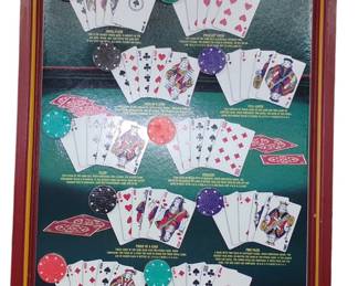 Poker Hands Wall Art 