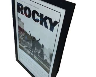 Framed Rocky Movie Poster 