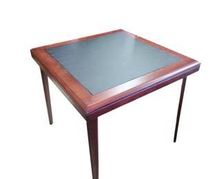 Wood Vinyl Game Table 