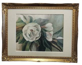 Magnolia Art Print By A Duncan 