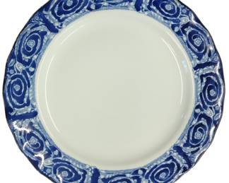 Bombay Ceramic Blue White Plate 