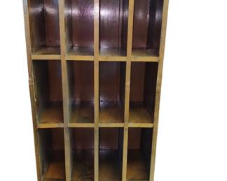 Wood Cubbie Organizer 