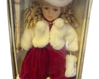 NEW IN BOX Classic Treasures Porcelain Doll 