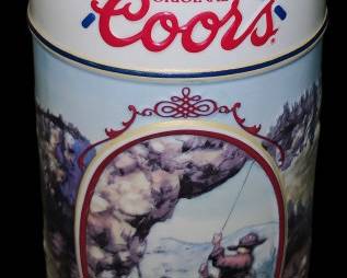 Coors Rocky Mountain Legend Beer Stein 