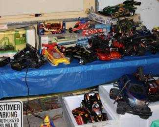RC Cars-many sizes and types of cars