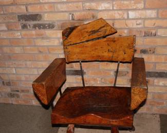 Mexican Sabino Wood Live Edge Chair