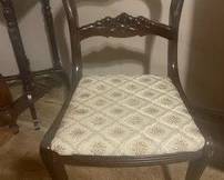 Antique upholstered chair