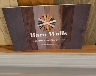 Brochure for Barn Wall panels