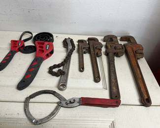 Channel locks and other wrenches