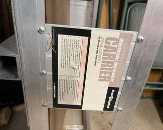 Label on cargo carrier