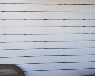 Cedar Impressions siding - blue