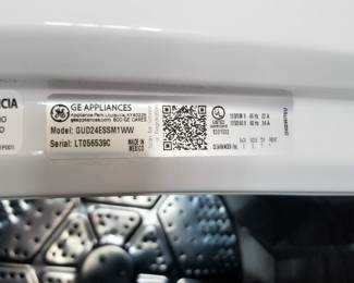 Nearly new GE washer/dryer combo model:GUD24ESSM1WW