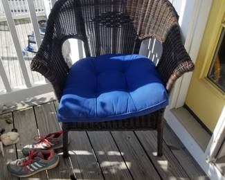 All weather wicker chair