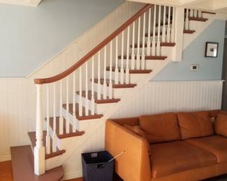 Stairway spindles & railing