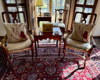 Large Hand Knotted Rug - India