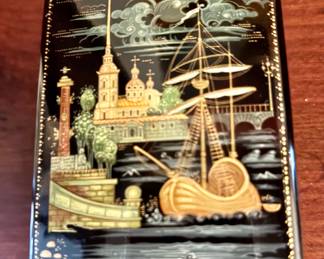 Russian Lacquer  Box