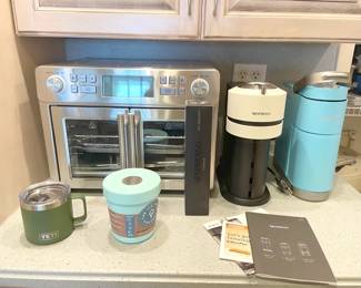 yeti soup cup, emeril lagasse oven, nespresso, keurig
