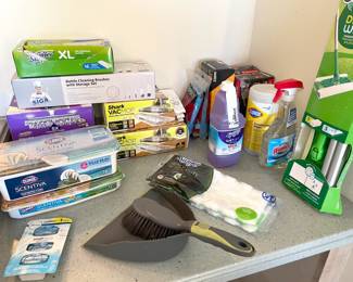 cleaning supplies