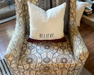 Upholstered Swivel chair