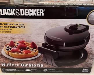 Black & Decker waffle maker