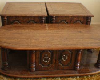 Sofa End Table and Coffee Table Set