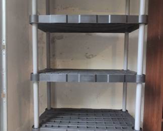 5 Shelf Storage Unit By Rubbermaid 