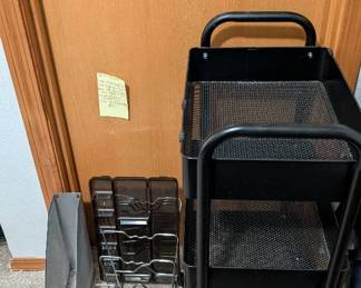 Metal Mesh Office Storage Containers 